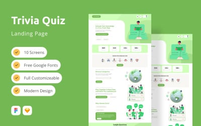 Zuru - Página inicial do quiz de curiosidades V1