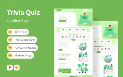 Zuru - Trivia Quiz Landing Page V1