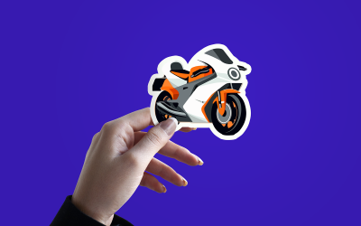 adesivo per moto 6-0657-23