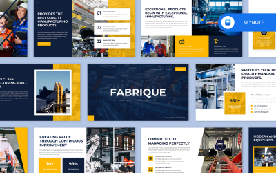 Fabrique — Шаблон основного доклада для обрабатывающей промышленности