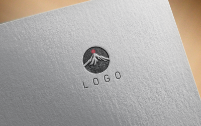 Logo de montagne moderne 5-0420-23
