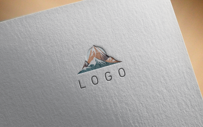 Modern Mountain Logo 6-0427-23