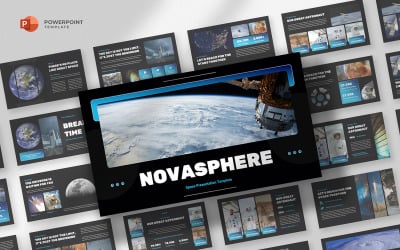 Novasphere - Space &amp;amp; Astronaut Powerpoint Template