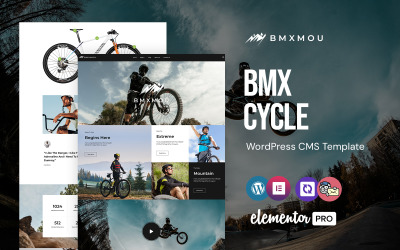 bmxmou - BMX és kerékpárbolt WordPress Elementor téma