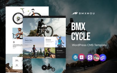 bmxmou - Tema de WordPress Elementor para tienda de bicicletas y BMX