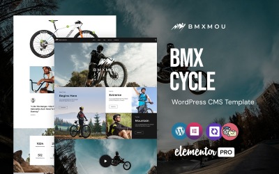 bmxmou - Tema Elementor WordPress per BMX e negozio di biciclette