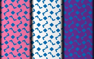 Elemento de design de padrão sem emenda de estilo de fundo.