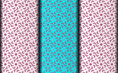 Geometrisches Musterdesign im Hintergrundstil, Vektor-EPS.