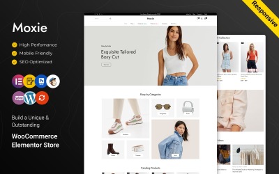 Moxie - Modebutik och apparel Multipurpose Responsive WooCommerce Theme