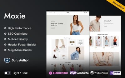Moxie – víceúčelové responzivní téma WooCommerce z módního obchodu a oblečení