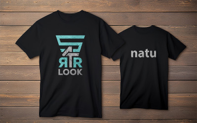 T-shirt mockup_t-shirt nera logo mockup_t-shirt mockup_logo mockup