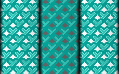 Geometrisches Vektormusterdesign im neuen Stil.