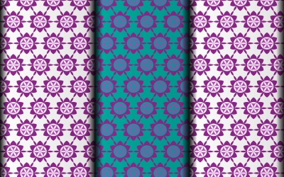 Nahtlose, florale Musterdesign-Vorlage.