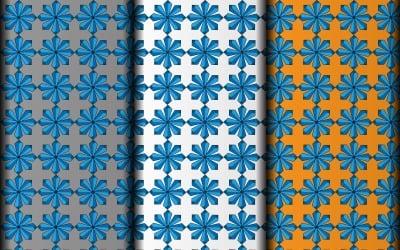 Vector eps seamless pattern design with background.