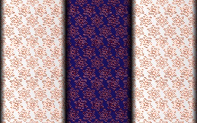 Vetor floral eps novo design de padrão de estilo.