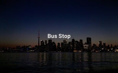 City Pop Otobüs Durağı Şehir Transit / Şehir Popu
