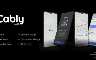 Kábel – Figma Mobile Application UI Kit