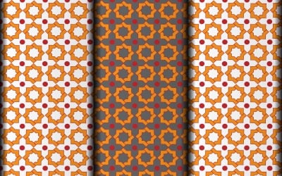 Seamless background style pattern design element.