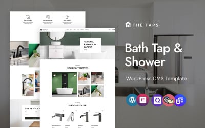 The Taps - Loodgieterdiensten WordPress Elementor-thema