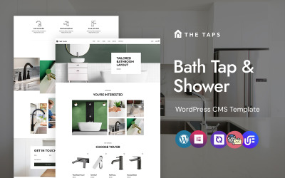 The Taps - Motyw WordPress Elementor dla usług hydraulicznych