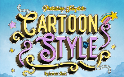 Cartoon Style Text Effect