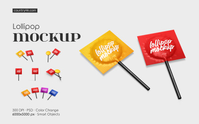 Lollipop-Mockup-PSD-Vorlage