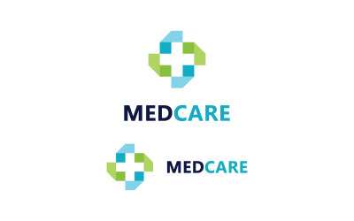 Vector de logotipo de atención médica V3