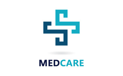 Vector de logotipo de atención médica V6
