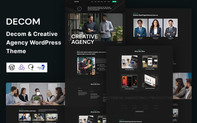 Decom - Creative Agency WordPress-tema