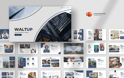 Waltup - Startup Pitch Deck Powerpoint-mall