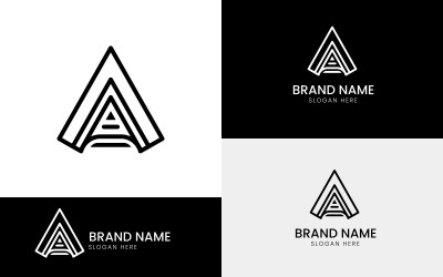 Letter A business logo-06-114