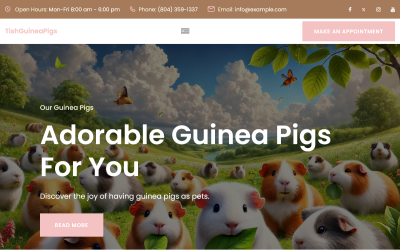 TishGuineaPigs - Kobaylar WordPress Teması