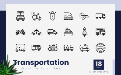 Транспорт структури іконки