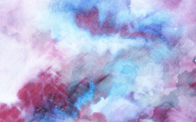 Winter-Aquarell-Hintergründe Vol.3