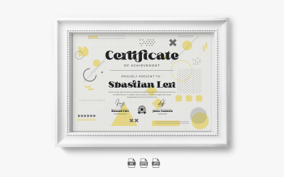 Creative Certificate Achievement Mall 5