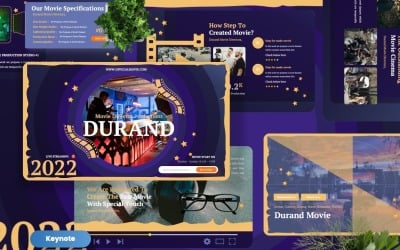Durand – Movie Studio Keynote sablon