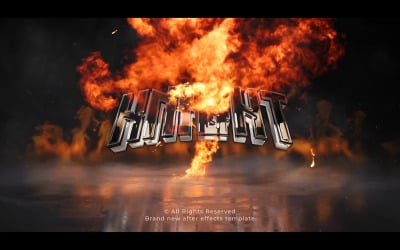 Cinematic Explosion Logo Reveal