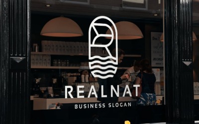 Logo skutečné přírody písmeno R