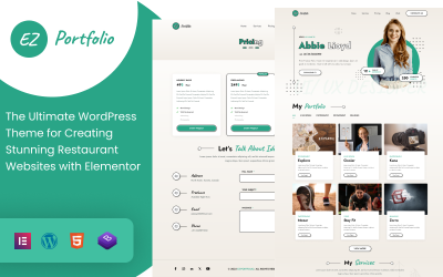 Portfolio osobiste EZ: Stwórz imponujące portfolio online za pomocą profesjonalnego motywu WordPress