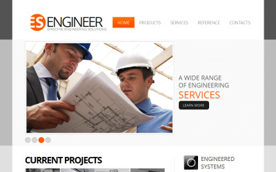 Civil Engineering Moto CMS HTML Template