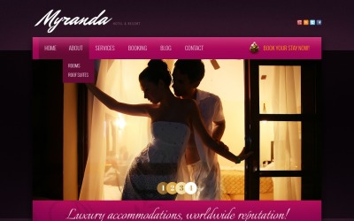 Luxe Hotels Drupal Template