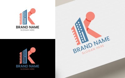 Letter K architecture logo-06-135