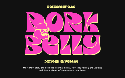 Poitrine de porc | Afficher la police de caractères