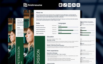 Шаблон резюме Operations Manager | Закінчити резюме