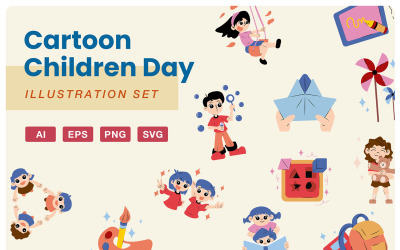 Illustrazione del giorno dei bambini