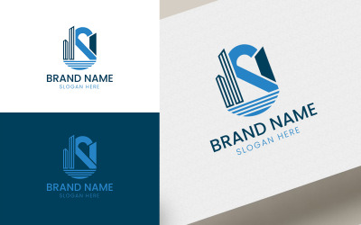 Letra S logotipo de apartamento inmobiliario-07-147