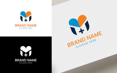 Letra m logotipo médico-07-149