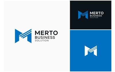 Bokstaven M Pillösning Logotyp