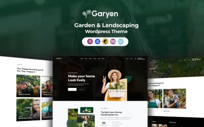 Garyen - Tema WordPress de Jardinagem e Paisagismo