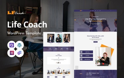 LFKoach - Life Coaching WordPress Elementor Theme